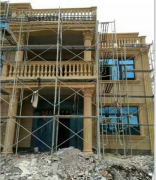 GRC構件如何與墻體連接?