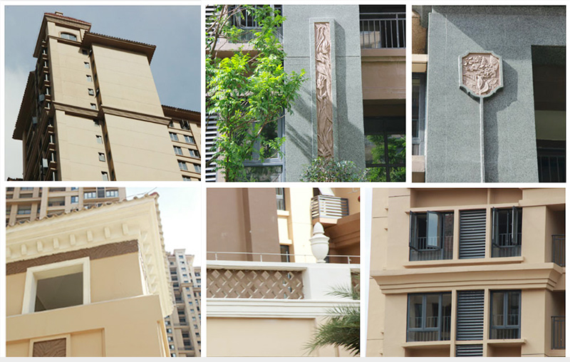 南寧·嘉和城溫莎北郡發(fā)泡陶瓷線條