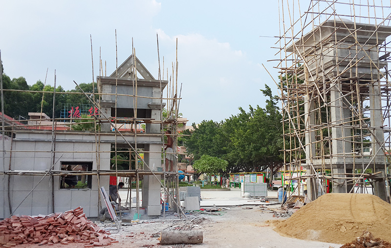 深圳振華學(xué)校GRC構(gòu)件工程