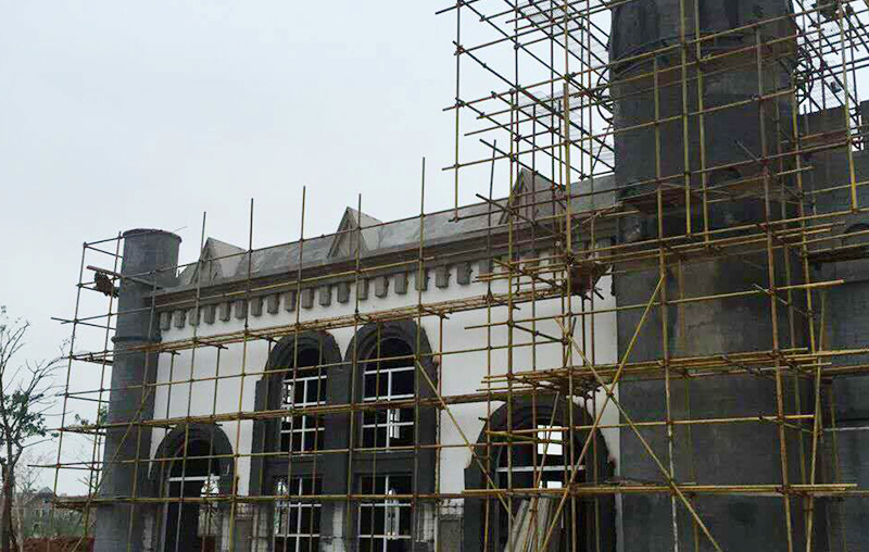 坪山大東城發(fā)泡陶瓷斗拱