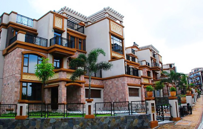 湖北觀湖園別墅GRC構(gòu)件工程