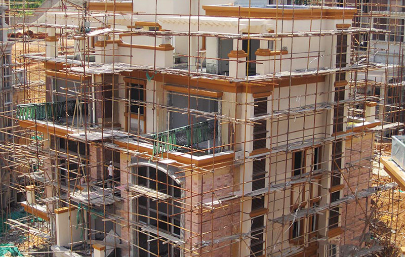 湖北觀湖園別墅GRC構(gòu)件工程