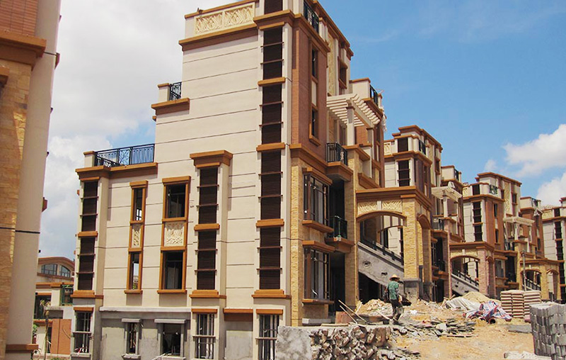 湖北觀湖園別墅GRC構(gòu)件工程