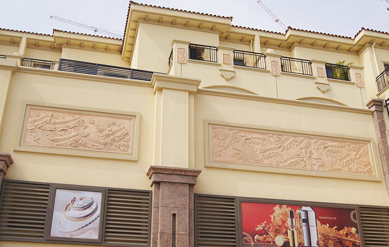 嘉宏灣花園地產(chǎn)GRC工程