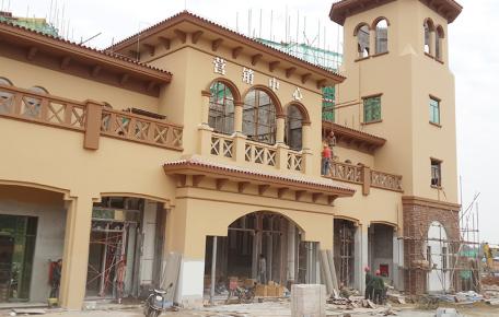 深圳御景水岸園林GRC構件工程