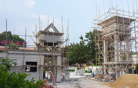 深圳振華學(xué)校GRC構(gòu)件工程